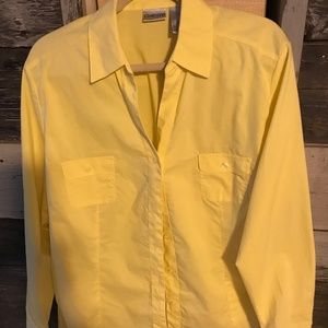 Yellow Chico Long Sleeve Blouse